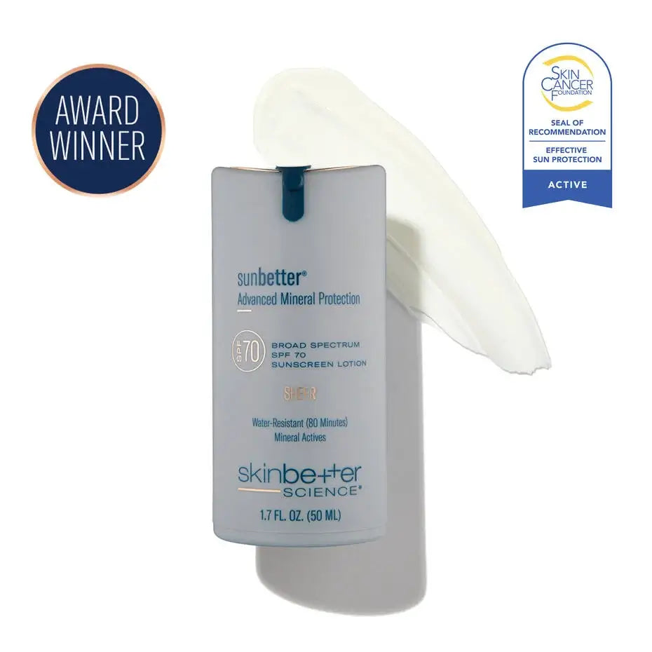 SkinBetter sunbetter SHEER SPF 70 Sunscreen Lotion